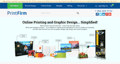 Desktop Screenshot of printfirm.com