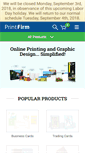 Mobile Screenshot of printfirm.com